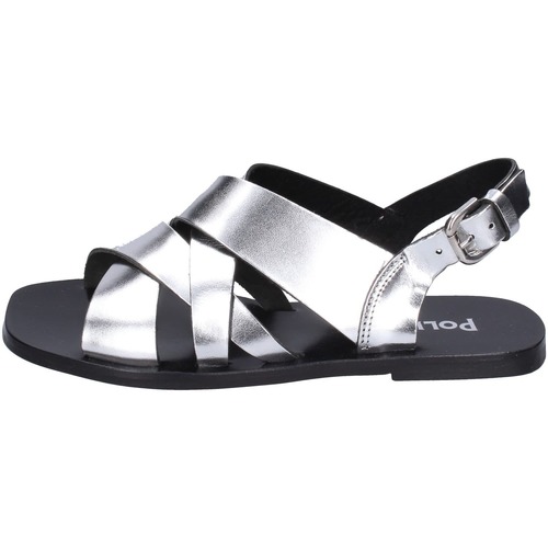 Schuhe Damen Sandalen / Sandaletten Pollini BE369 Silbern