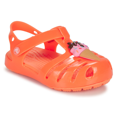 Schuhe Mädchen Sandalen / Sandaletten Crocs Isabella Charm Sandal T Orange