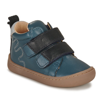 Schuhe Kinder Sneaker High Easy Peasy MY FLEXOO VELCRO Blau