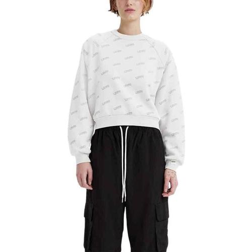 Kleidung Damen Sweatshirts Levi's  Weiss