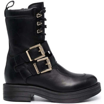 Schuhe Damen Low Boots Love Moschino  Schwarz