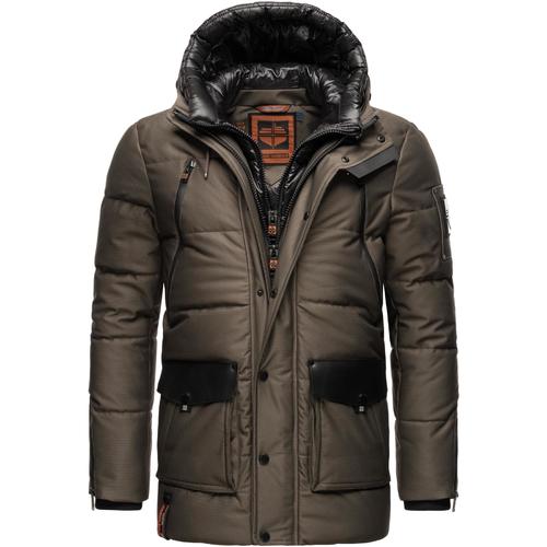 Kleidung Herren Mäntel Stone Harbour Winterjacke Mitjaa Schwarz