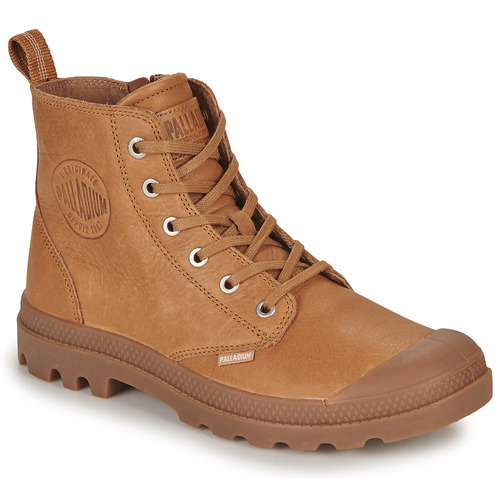 Schuhe Boots Palladium PAMPA ZIP LTH ESS Braun