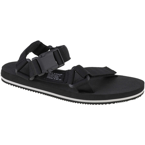 Schuhe Herren Sportliche Sandalen Levi's Tahoe Refresh Sandal Schwarz