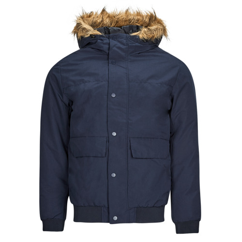 Kleidung Herren Parkas Jack & Jones JJCHAMP BOMBER JACKET FUR Marine