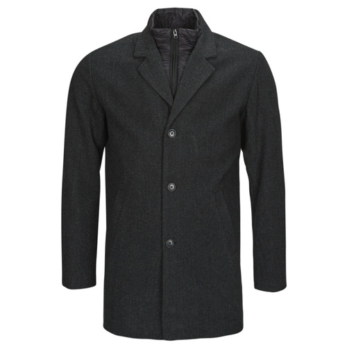 Kleidung Herren Jacken / Blazers Jack & Jones JJZAC INSERT WOOL COAT Grau