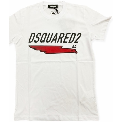 Kleidung Herren T-Shirts & Poloshirts Dsquared T-SHIRT Weiss