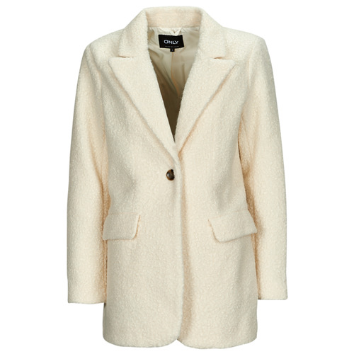 Kleidung Damen Mäntel Only ONLPIPER BOSTON BLAZER CC OTW Beige