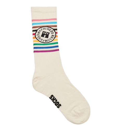 Accessoires Strümpfe Happy socks PRIDE HAPPINESS Weiss