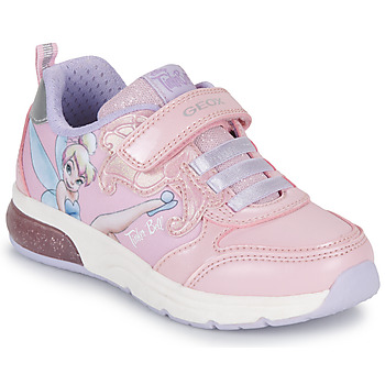 Schuhe Mädchen Sneaker Low Geox J SPACECLUB GIRL C Rosa