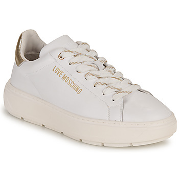 Schuhe Damen Sneaker Low Love Moschino BOLD LOVE Weiss