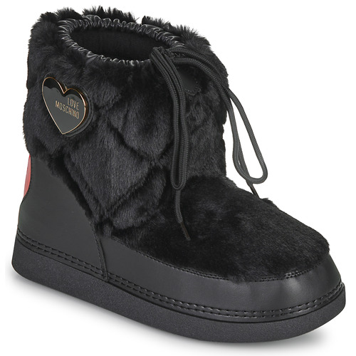 Schuhe Damen Schneestiefel Love Moschino SKI BOOT Schwarz