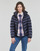 Kleidung Damen Daunenjacken Superdry HOODED FUJI PADDED JACKET Marine