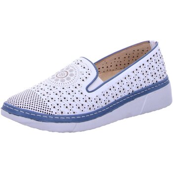 Schuhe Damen Slipper Scandi Slipper 820-0153-L1 Weiss