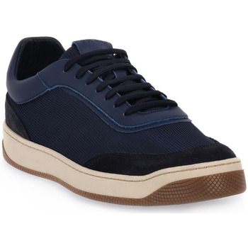 Schuhe Herren Sneaker Frau BLU TECNO SUEDE Blau