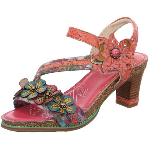 Schuhe Damen Sandalen / Sandaletten Laura Vita Sandaletten Noao 02 fuchsia Multicolor