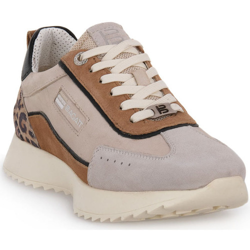 Schuhe Damen Sneaker Bugatti BUGATTI HOES 5282 BEIGE Beige