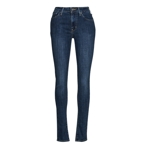 Kleidung Damen Röhrenjeans Levi's 721 HIGH RISE SKINNY Blau