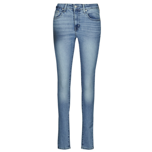 Kleidung Damen Röhrenjeans Levi's 721 HIGH RISE SKINNY Blau