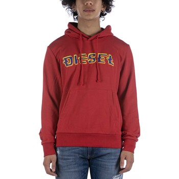 Kleidung Herren Fleecepullover Diesel Felpa  S-Ginn Hood K27 Rosso Rot