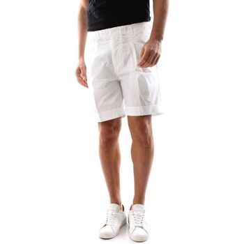 Kleidung Herren Shorts / Bermudas 40weft MIKE 1273-40W441 WHITE Weiss