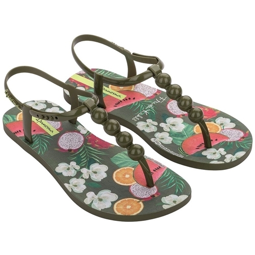 Schuhe Damen Sandalen / Sandaletten Ipanema Class Frida Kahlo - Green Red Yellow Grün