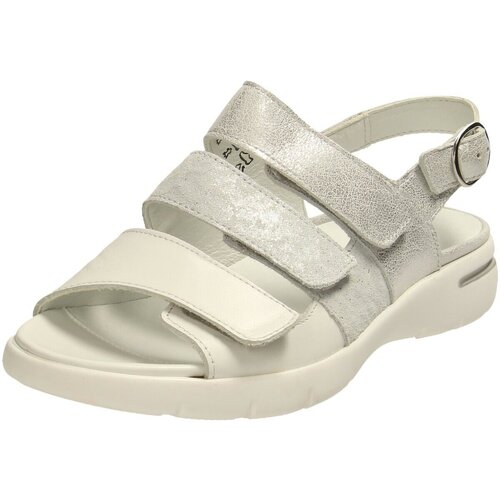 Schuhe Damen Sandalen / Sandaletten Waldläufer Sandaletten 673003 673003-310-663 Weiss