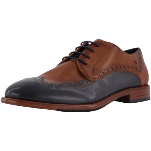 Schuhe Herren Derby-Schuhe & Richelieu Bugatti Business Livorno Flex Evo 312A5T021010-1163 Braun