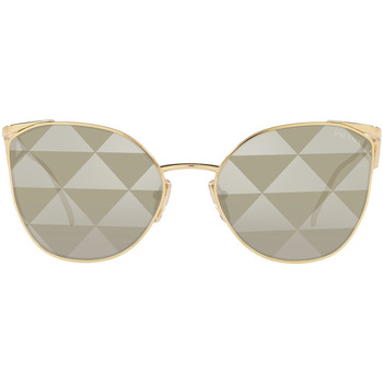 Uhren & Schmuck Sonnenbrillen Prada Sonnenbrille PR50ZS ZVN04T Gold