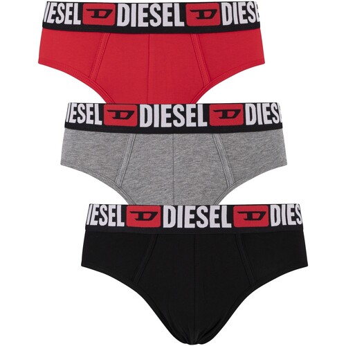 Unterwäsche Herren Slips Diesel 3 Pack Andre Briefs Multicolor