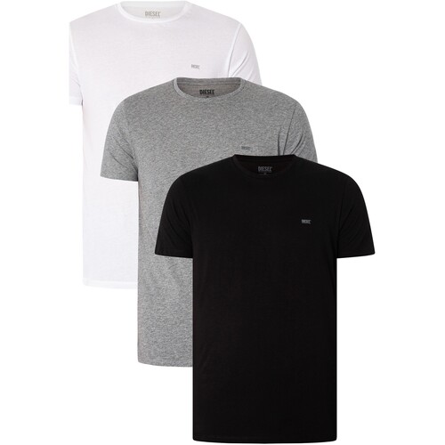 Kleidung Herren T-Shirts Diesel 3er-Pack Lounge Jake T-Shirts Multicolor