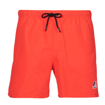 Kleidung Herren Badeanzug /Badeshorts K-Way LE VRAI OLIVIER FLUO Rot