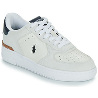 Schuhe Sneaker Low Polo Ralph Lauren MASTERS CRT Weiss / Marine