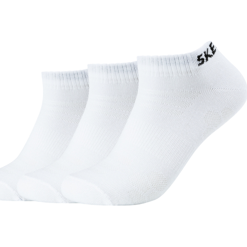 Accessoires Socken & Strümpfe Skechers 3PPK Mesh Ventilation Socks Weiss