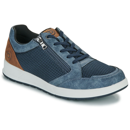 Schuhe Herren Sneaker Low Bugatti  Marine / Braun