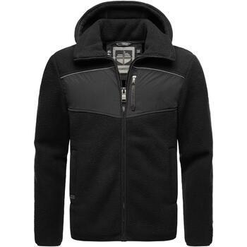 Kleidung Herren Jacken Stone Harbour Fleecejacke Illian Schwarz