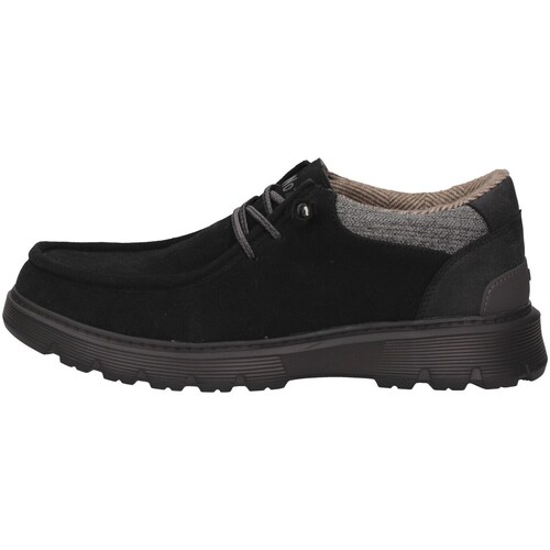 Schuhe Herren Slipper Woz PAUL-ROCK Schwarz