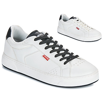 Schuhe Herren Sneaker Low Levi's RUCKER Weiss / Schwarz