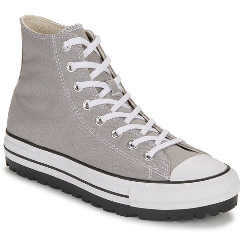 Schuhe Herren Sneaker High Converse CHUCK TAYLOR ALL STAR CITY TREK Grau