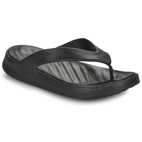 Schuhe Damen Zehensandalen Crocs Getaway Flip Schwarz