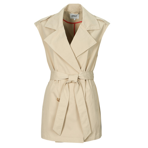 Kleidung Damen Trenchcoats Only ONLORCHID Beige