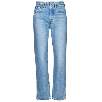 Kleidung Damen Boyfriend Jeans Levi's 501® CROP Blau