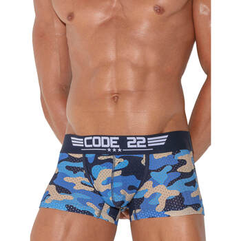 Unterwäsche Herren Boxer Code 22 Boxer-Armee Code22 Blau