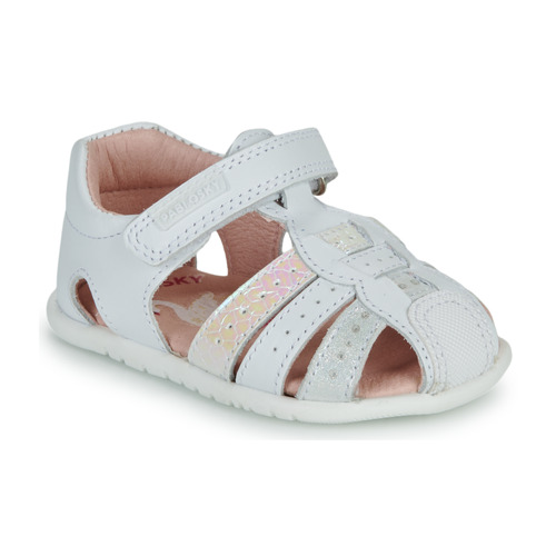 Schuhe Mädchen Sandalen / Sandaletten Pablosky  Weiss