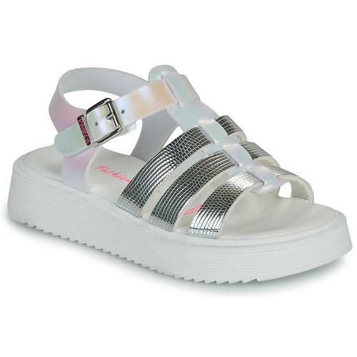 Schuhe Mädchen Sandalen / Sandaletten Pablosky  Silbern