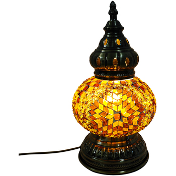 Home Tischlampen Signes Grimalt Mosaiklampe Orange