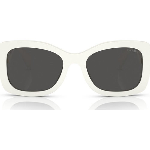 Uhren & Schmuck Sonnenbrillen Prada Sonnenbrille PRA08S 1425S0 Weiss