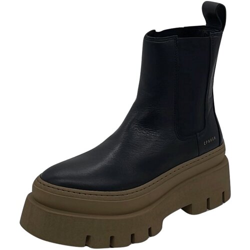 Schuhe Damen Stiefel D.Co Copenhagen Stiefeletten CPH686 Chelsea Boot CPH686-VIBLST Schwarz