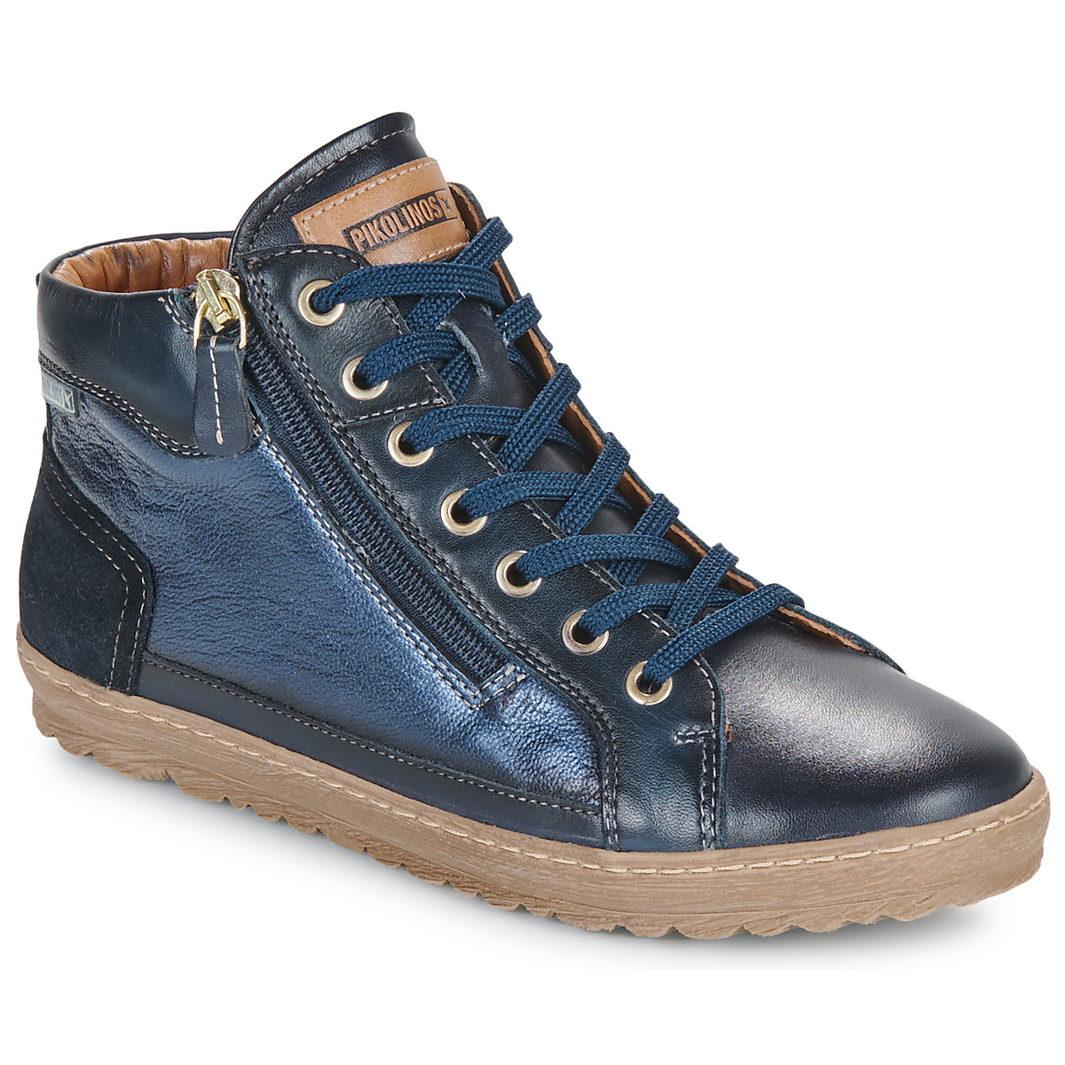 Schuhe Damen Sneaker High Pikolinos LAGOS 901 Marine / Blau