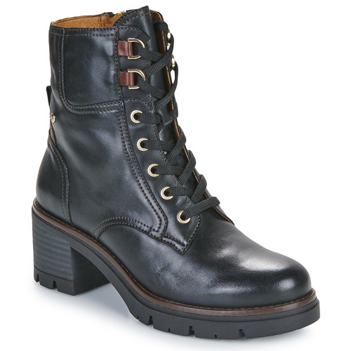 Schuhe Damen Low Boots Pikolinos SORIA W0B Schwarz